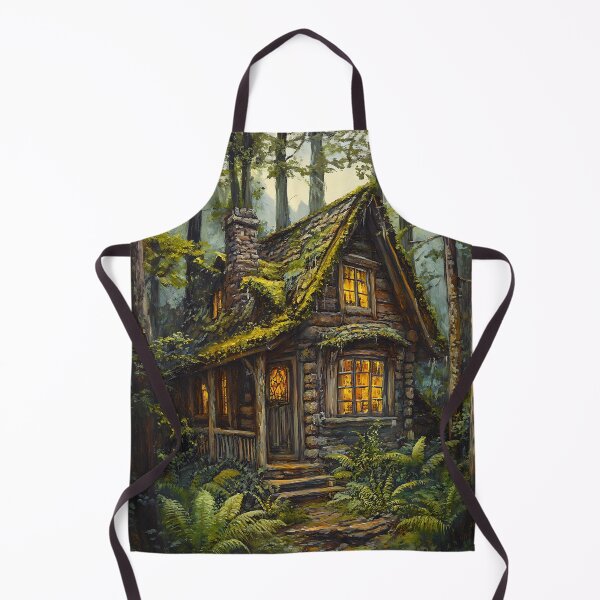 Item preview, Rusticore - Mossy Cabin in the Woods designed and sold by bapupa.