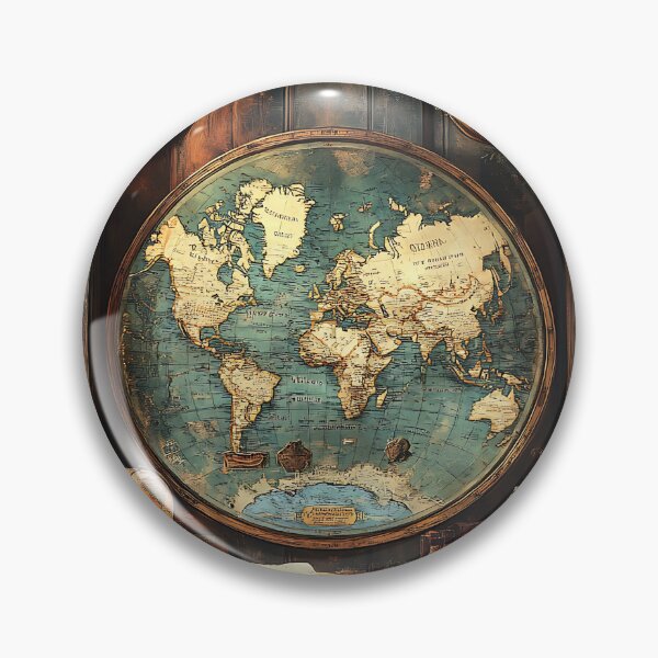 Item preview, Rusticore - Vintage Old World Map designed and sold by bapupa.