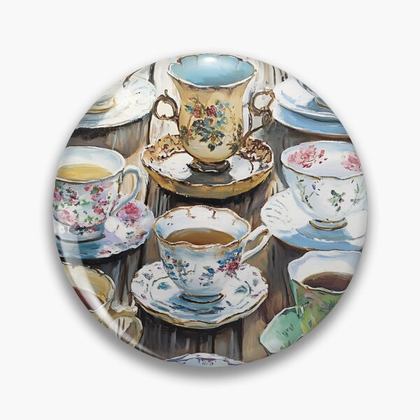 Item preview, Rusticore - Vintage Tea Service Charm designed and sold by bapupa.