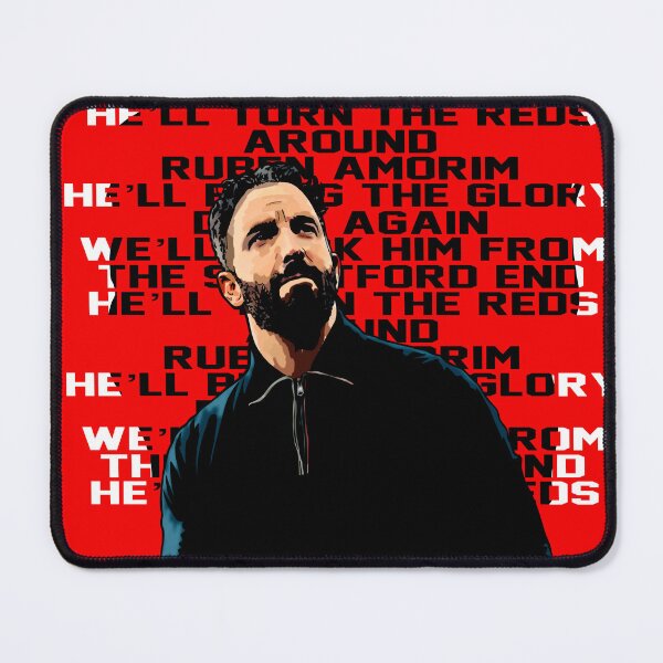 Item preview, Rúben Amorim – He’ll Bring the Glory Days Again | Manchester United Inspired Design designed and sold by GrizzlyCollective.