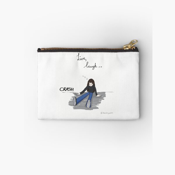 Item preview, Live Laugh Crash – Disability Awareness Humour for Chronic Illness & Fatigue designed and sold by Warm Whimsy Designs.