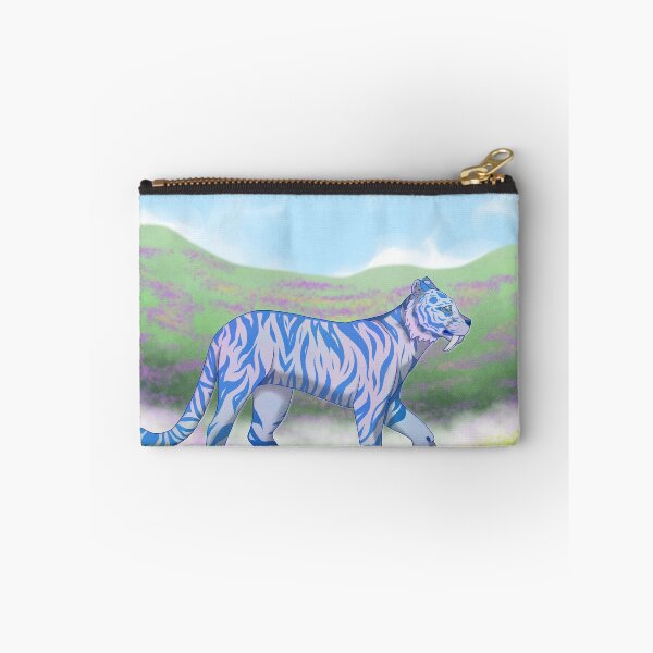 Item preview, A blue tiger with a white saber tooth designed and sold by Art-multi-form.