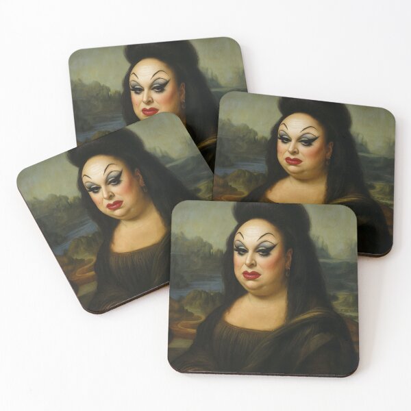 Item preview, Divine Lisa – A Drag Queen Take on the Mona Lisa designed and sold by Shoot-The-Moon.