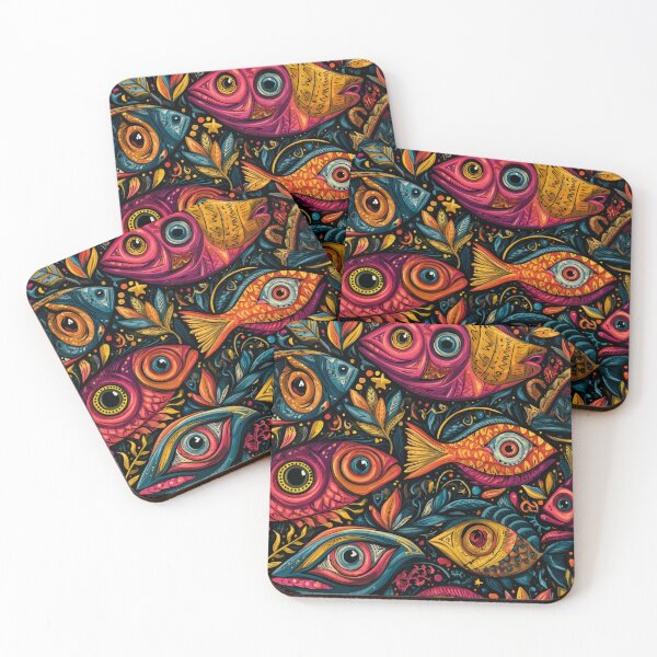 Item preview, Dreamlike Surreal Fish Flow designed and sold by mittie101.