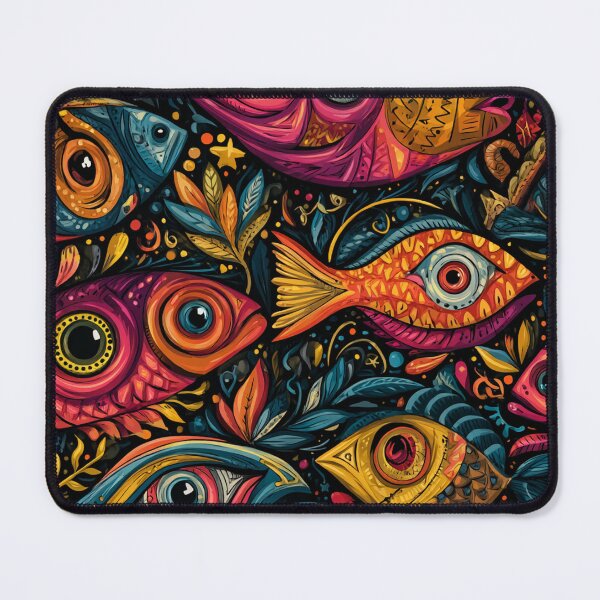 Item preview, Dreamlike Surreal Fish Flow designed and sold by mittie101.