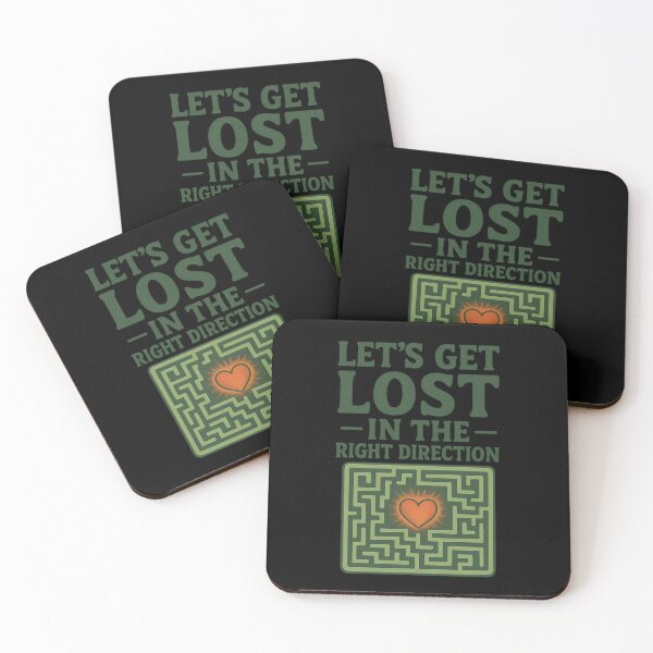 Item preview,  Let’s Get Lost in the Right Direction – Heart Maze Adventure Design designed and sold by Jason123za.