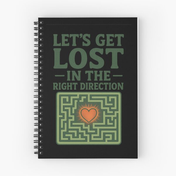 Item preview,  Let’s Get Lost in the Right Direction – Heart Maze Adventure Design designed and sold by Jason123za.