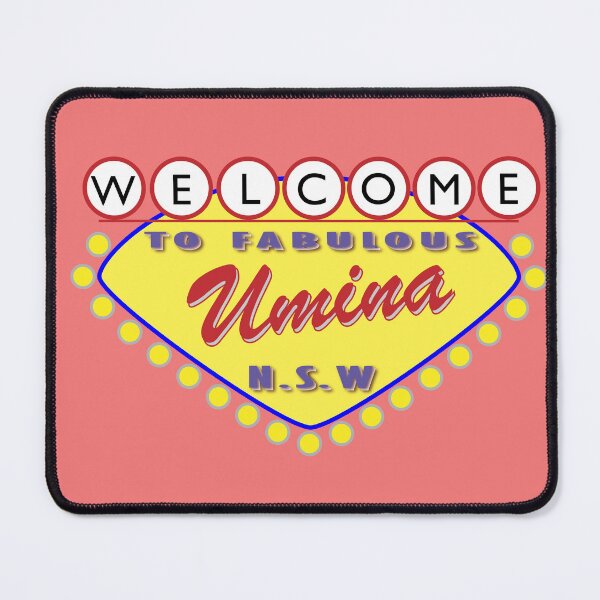 Item preview, Welcome Umina sign designed and sold by ASKEW GRAPHICS.