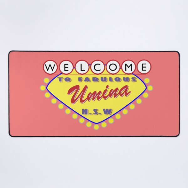 Item preview, Welcome Umina sign designed and sold by ASKEW GRAPHICS.