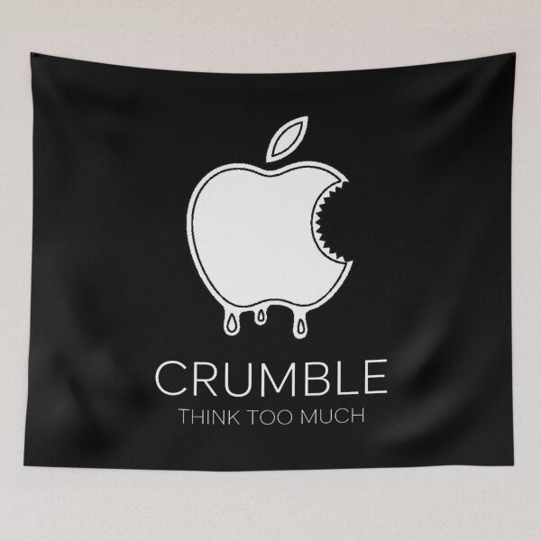 Item preview, Crumble Tech Logo Parody | Think Too Much designed and sold by Thompika.
