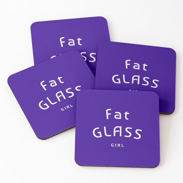 Item preview, Fat Glass Girl - thick, sturdy, built to last designed and sold by PurplePineVibes.