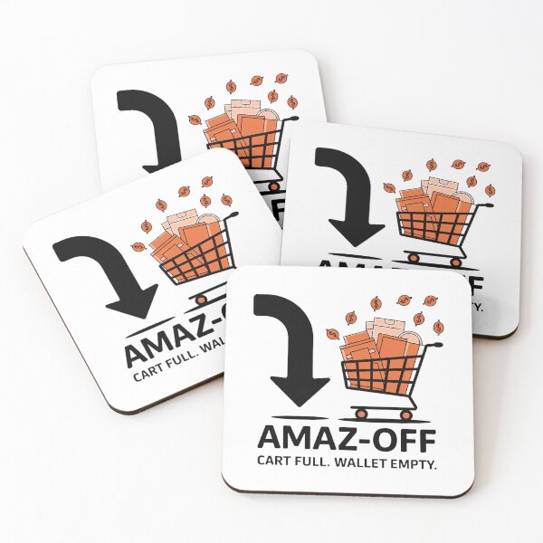 Item preview, Amaz-off Logo Parody | Cart Full, Wallet Empty designed and sold by Thompika.