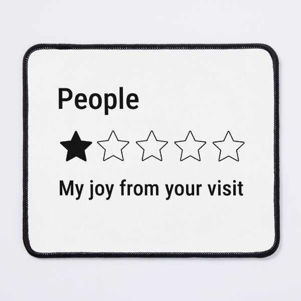 Item preview, My joy from your visit black designed and sold by anderlee.