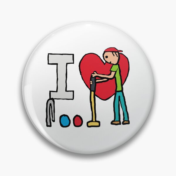 Item preview, I Love Croquet designed and sold by Mark-Ewbie.