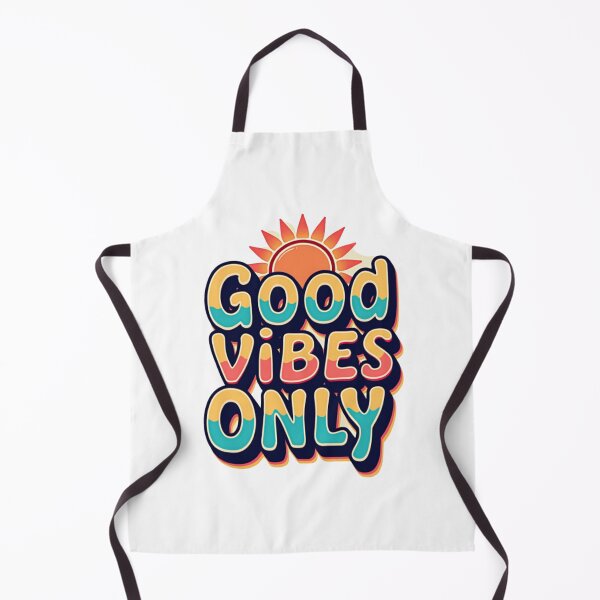 Item preview, Good Vibes Only Retro Chill Tee designed and sold by PopPrismDesigns.