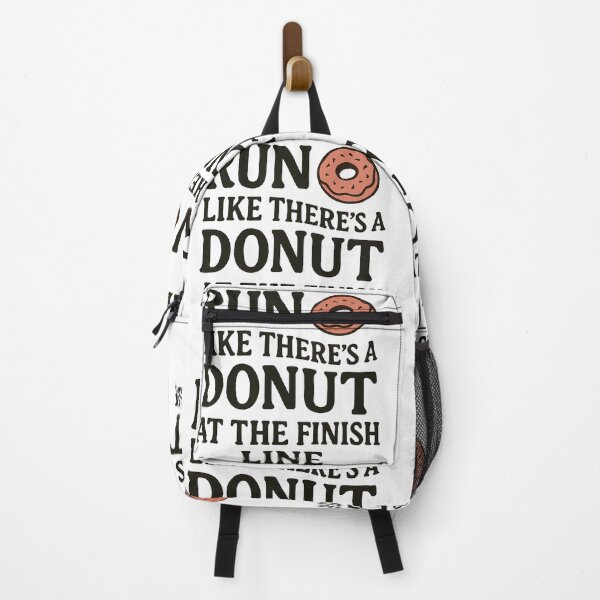 Item preview, Run Like There's a Donut at the Finish Line Funny Fitness Quote designed and sold by Jason123za.