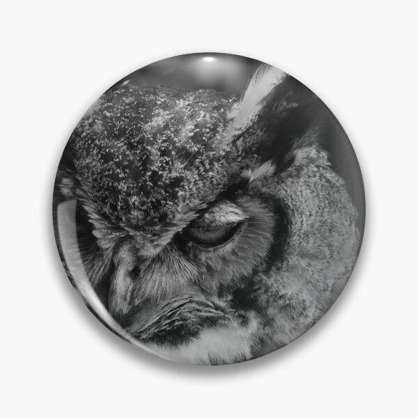 Item preview, Wise Old Owl Black And White designed and sold by MercerImages.