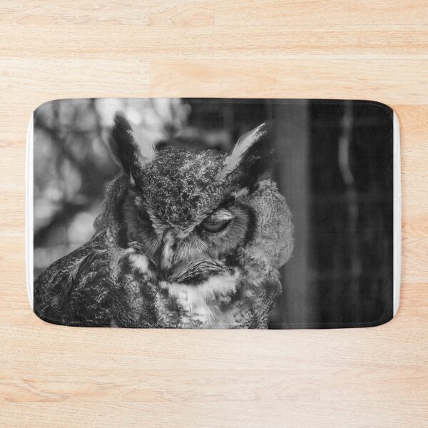 Item preview, Wise Old Owl Black And White designed and sold by MercerImages.