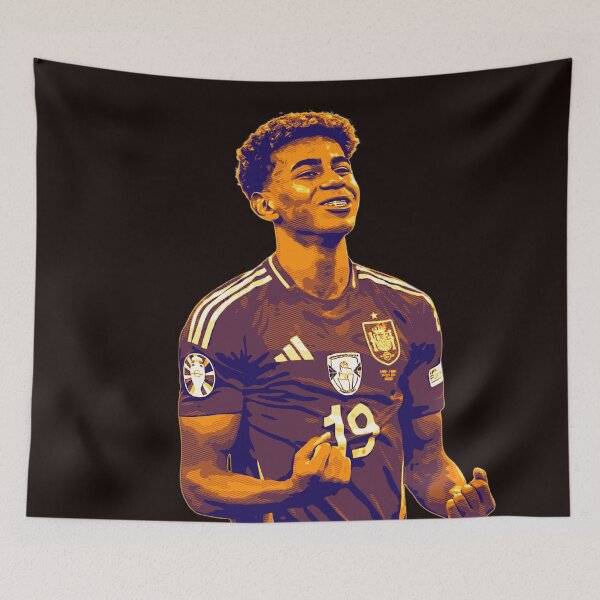 Item preview, Lamine yamal spain team soccer designed and sold by MAX MILLER.