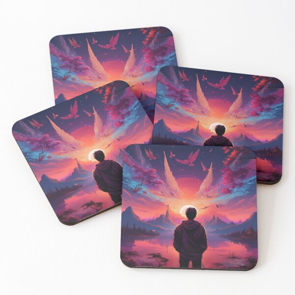 Item preview, The Landscape of Luminous Thoughts designed and sold by HighestMind_888.