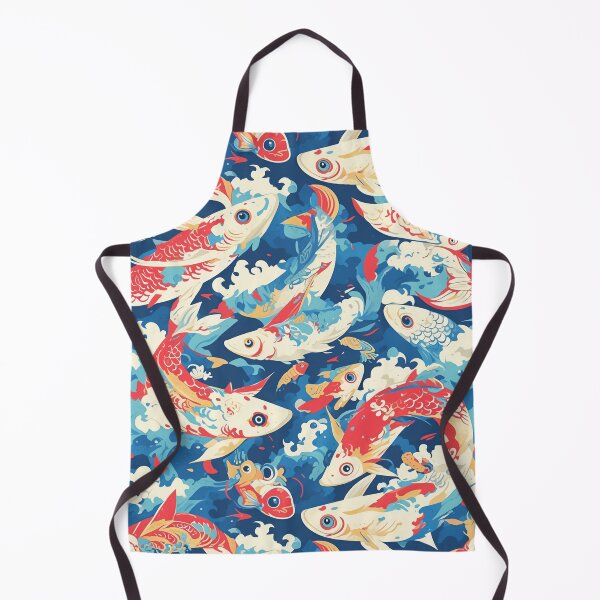 Item preview, Colourful Koi Carp Serenity designed and sold by mittie101.