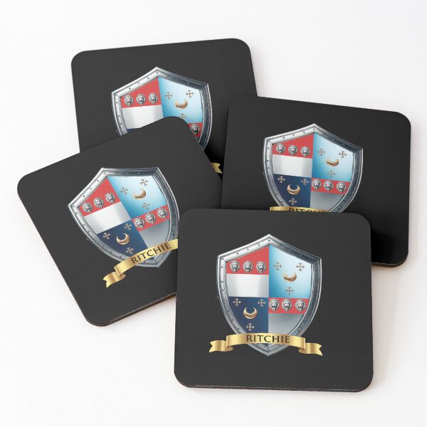 Item preview, Ritchie Name Shield Banner of Might, Crest of Legacy designed and sold by Highlandkings.