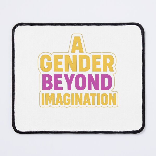 Item preview, A Gender Beyond Imagination – Bold Neon Typography designed and sold by Haus Of Sin.