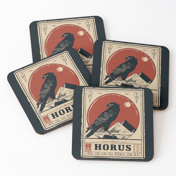 Item preview, Horus Falcon God Poster – Ancient Egyptian Sky Deity Design designed and sold by TuncGK.