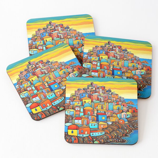 Item preview, Mediterranean Village 1 designed and sold by George Hutton Hunter.