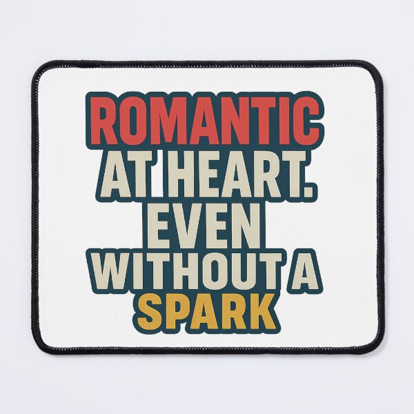 Item preview, Romantic at Heart - Bold Text Art designed and sold by Haus Of Sin.