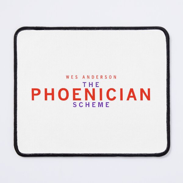 Item preview, The Phoenician Scheme Wes Anderson Movie Logo Art designed and sold by Yathor.
