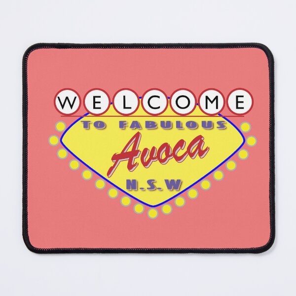 Item preview, Welcome Avoca sign designed and sold by ASKEW GRAPHICS.