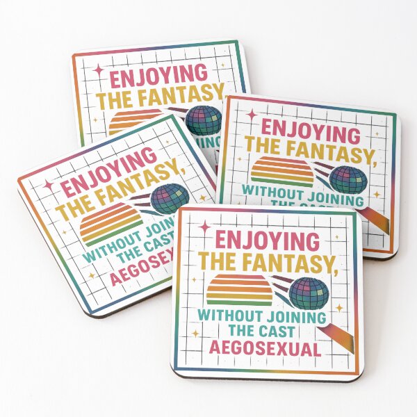 Item preview, Enjoying the Fantasy, Without Joining the Cast Aegosexual designed and sold by Haus Of Sin.