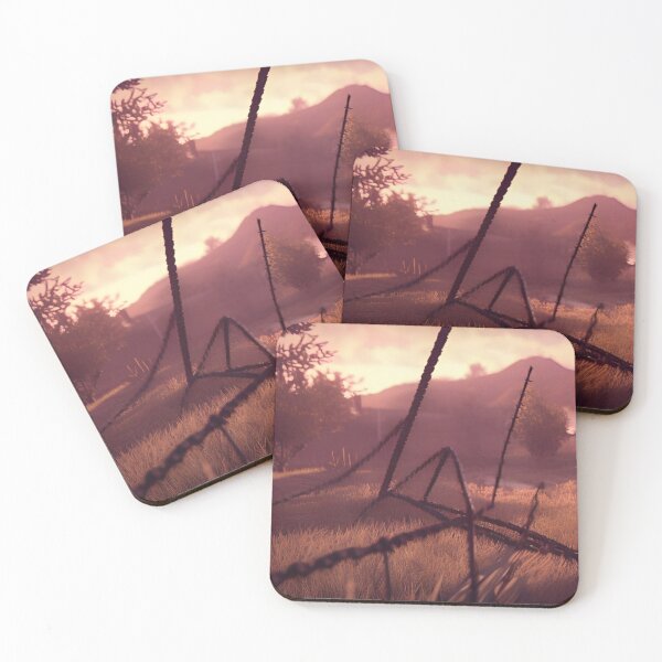 Item preview, Sunset and barbed wire designed and sold by RAISC.