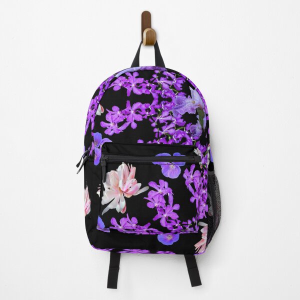 Item preview, Iris Splashacata, Orchids, Magnolia Stellata, Lilac Cranesbill Botanical Mandala designed and sold by Shapes-Mania.