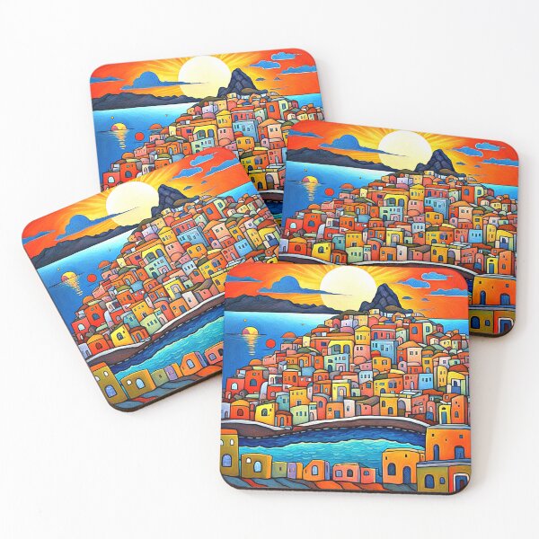Item preview, Mediterranean Village 2 designed and sold by George Hutton Hunter.