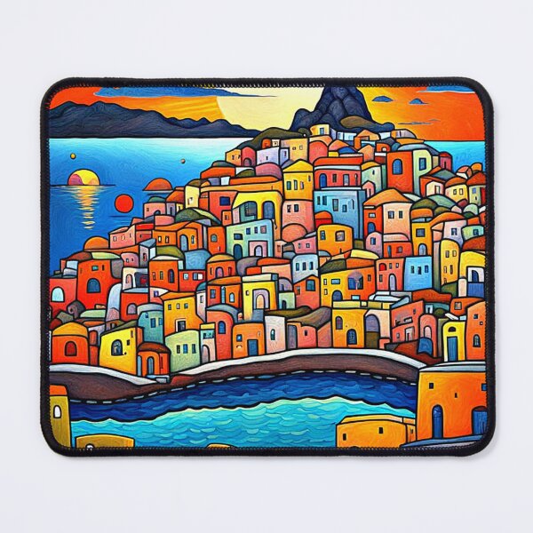 Item preview, Mediterranean Village 2 designed and sold by George Hutton Hunter.