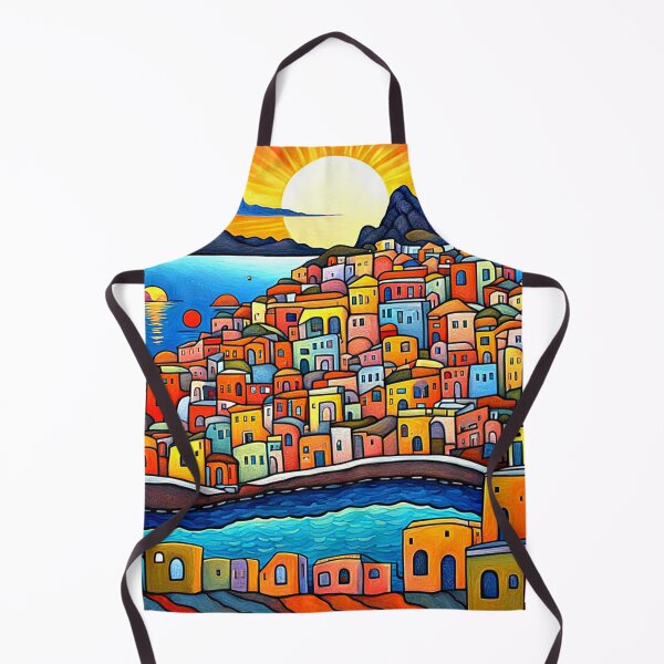 Item preview, Mediterranean Village 2 designed and sold by George Hutton Hunter.