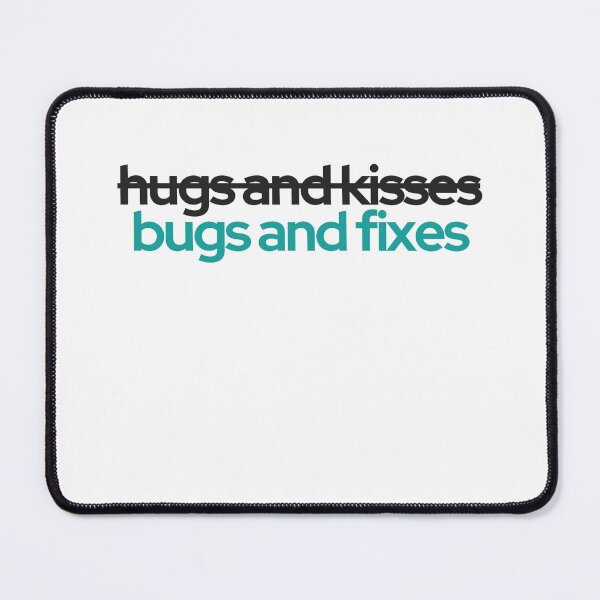 Item preview, Bugs and fixes intead of huges and kisses designed and sold by AngieInBloom.