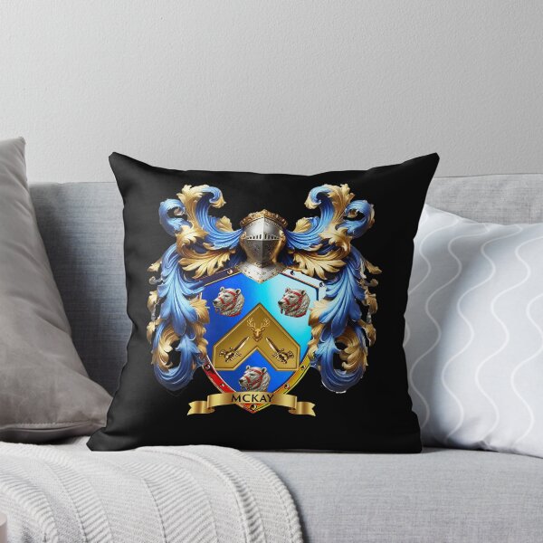Item preview, McKay Family Crest  Bravery of the Bear, Honor of the Blade, Spirit of the Stag designed and sold by Highlandkings.