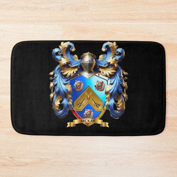 Item preview, McKay Family Crest  Bravery of the Bear, Honor of the Blade, Spirit of the Stag designed and sold by Highlandkings.