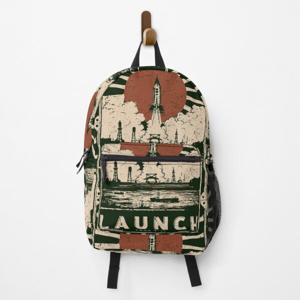 Item preview, Launch Into Space Poster – Rocket Propulsion and Sci-Fi Power designed and sold by TuncGK.