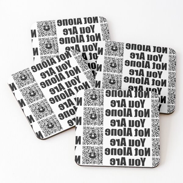 Item preview, Lg - You Are Not Alone MirrorT - Large Print designed and sold by Nico's NovelTs.