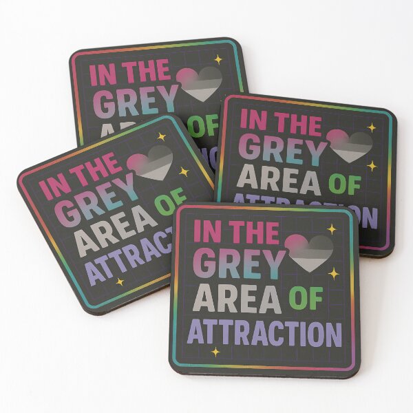 Item preview, In the Grey Area of Attraction – Pride Graphic designed and sold by Haus Of Sin.