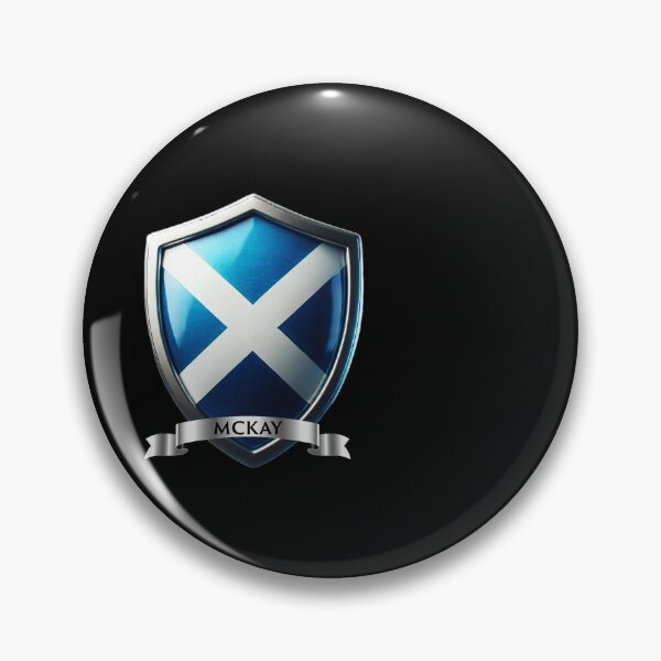 Item preview, McKay Scottish Shield  Born in Battle, Loyal to the Land designed and sold by Highlandkings.