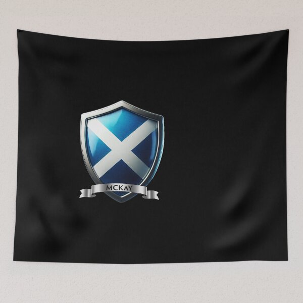 Item preview, McKay Scottish Shield  Born in Battle, Loyal to the Land designed and sold by Highlandkings.