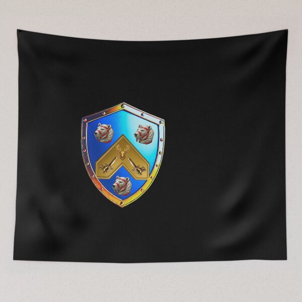Item preview, McKay Name Shield  Crest of Strength, Banner of Brotherhood designed and sold by Highlandkings.