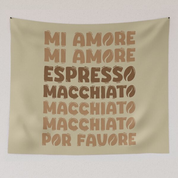 Item preview, Mi Amore Espresso Macchiato Por Favore - Tommy Cash - Estonia 2025 Eurovision Song Contest - ESC2025 - ESC25 - Basel designed and sold by Vision-Tees.