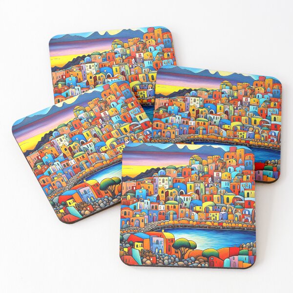 Item preview, Mediterranean Village 3 designed and sold by George Hutton Hunter.