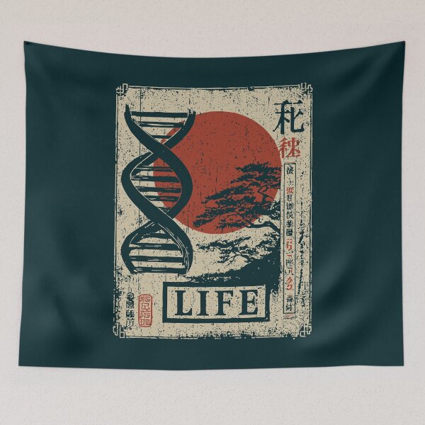 Item preview, DNA Life Poster – Nature and Science Intertwined Design designed and sold by TuncGK.